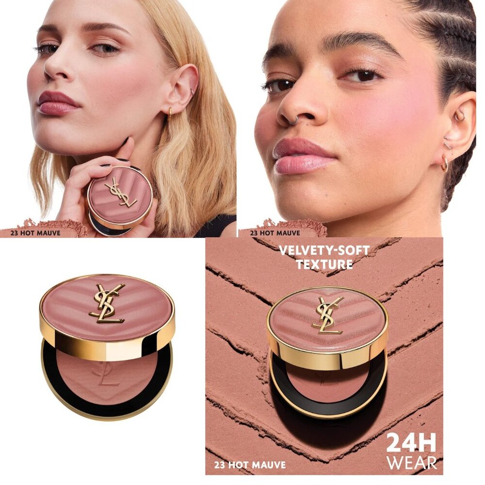 RESERVED ✅3 x YSL Make Me Blush 24H Buildable Powder Blush ✨#42, #44, #87 - Picture 3 of 15